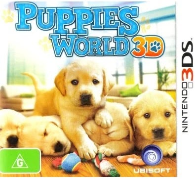 Ubisoft Puppies World 3D Refurbished Nintendo 3DS Game